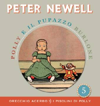 copertina del libro Polly e il pupazzo burlone, di Peter Newell