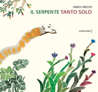 copertina del libro Il serpente tanto solo, di Armin Greder