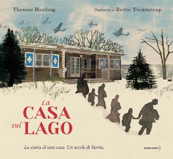 copertina del libro La casa sul lago, di Thoma Harding e Britta Teckentrup