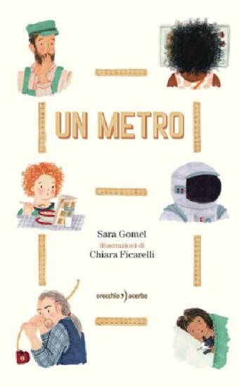 copertina del libro Un metro, di Sara Gomel e Chiara Ficarelli