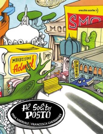 copertina del libro Al solito posto, di Pina Varriale e Francesca Ghermandi