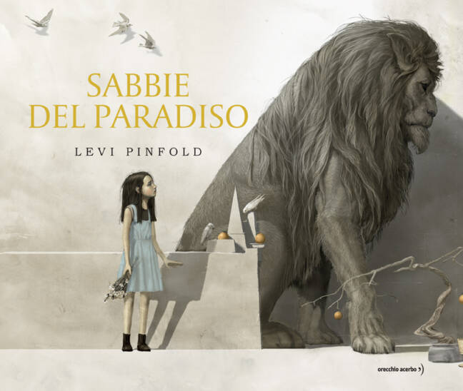 copertina del libro Sabbie del paradiso, di Levi Pinfold