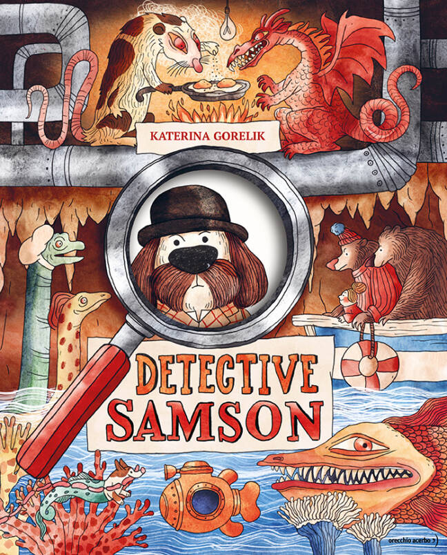 Copertina del libro Detective Samson, di Katerina Gorelik